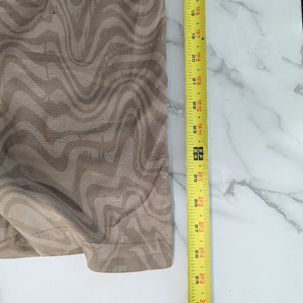 Urban Outfitters Marie Printed Cargo Pants Lightweight Drawstring Swirl Small S - Picture 12 of 12